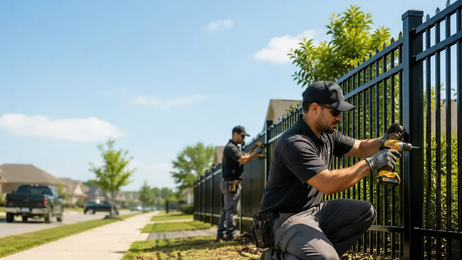 Metal Fence Installation in Bryan, OH
